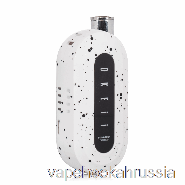Vape сок Dazzleaf Dkeii 510 аккумулятор белый черный брызги